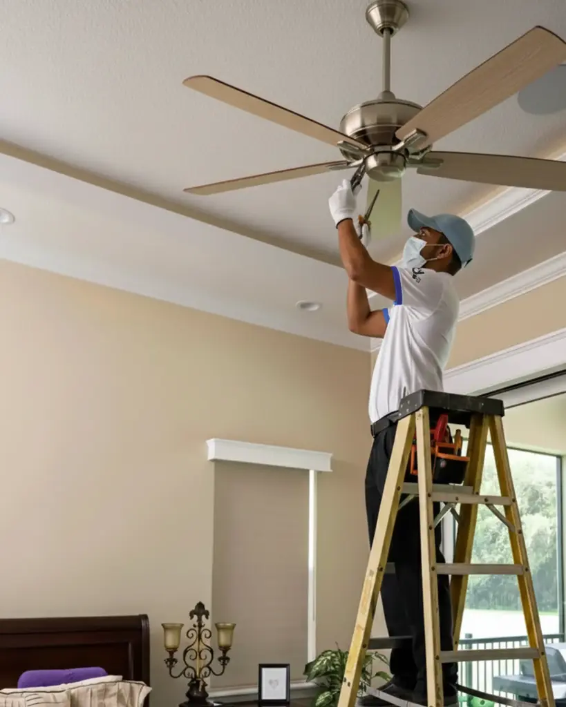 Ceiling Fan Reinstallation