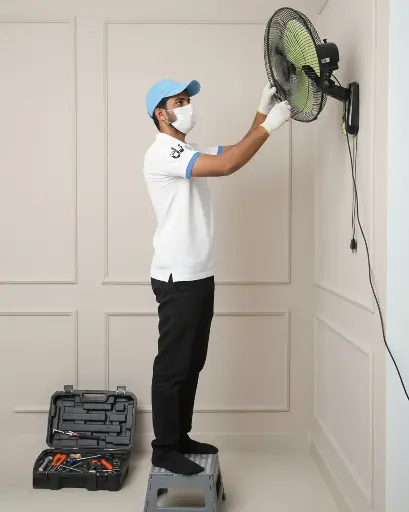 Wall fan Installation